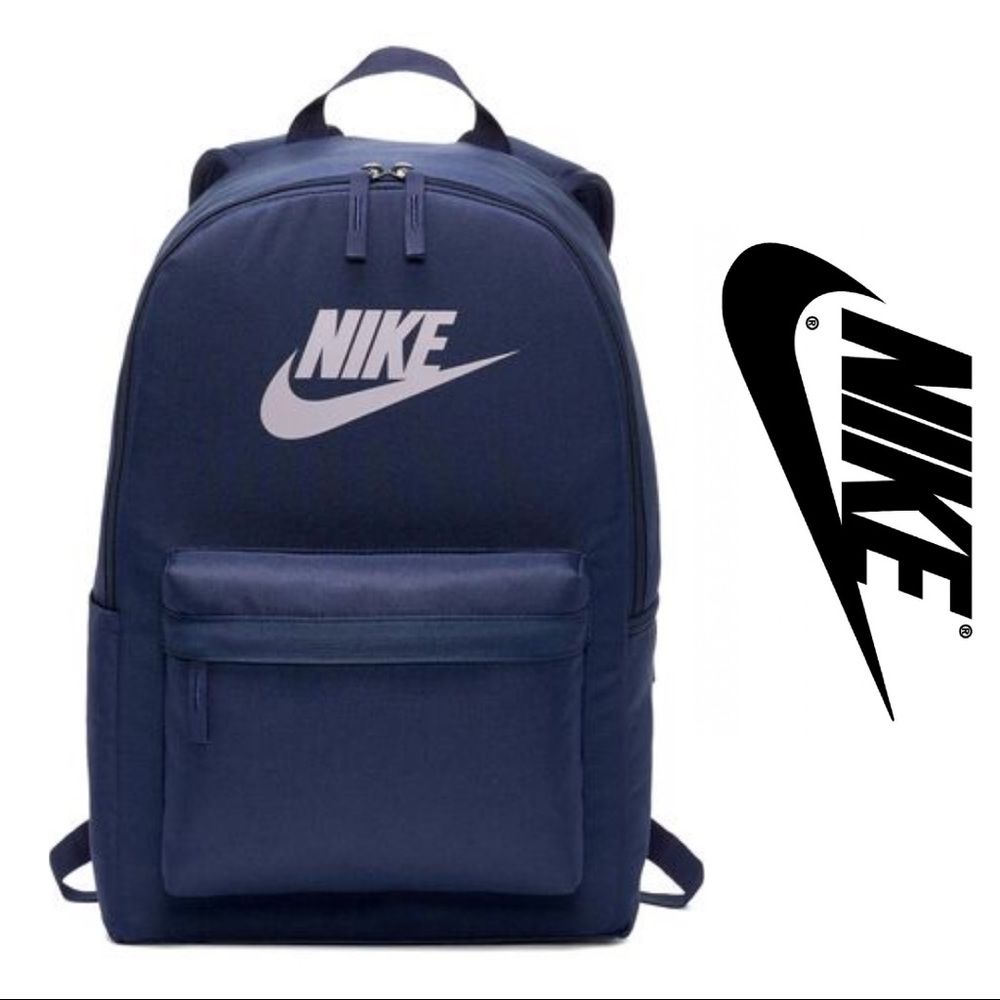 NWT Nike Heritage 2.0 Backpack in Dark Blue - Picture 3 of 12